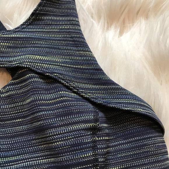 Free People Black Strut Cutout Sports Bra - Picture 3 of 5